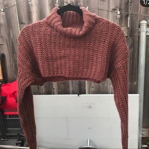 Long Sleeve Crop Sweater